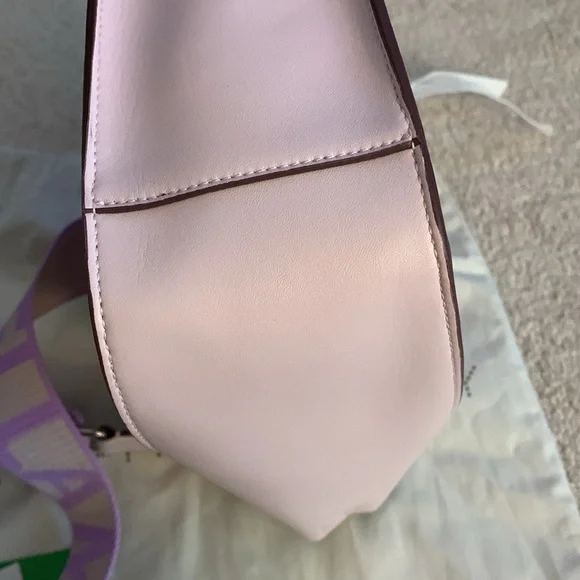🌸 Stella McCartney perforated logo alter Napa crossbody bag in Lilac - Picture 4 of 15